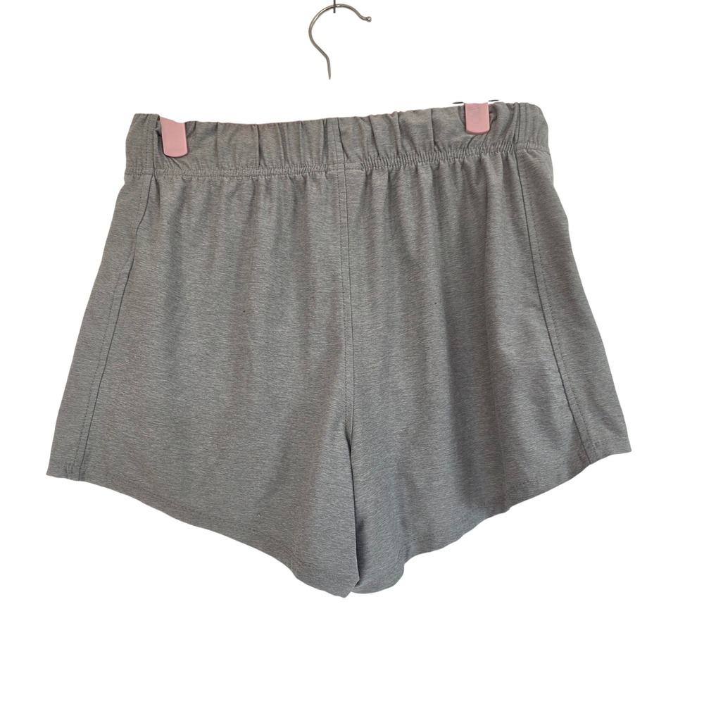 Athletic Works Womens Heather Gray Knit Active Shorts Size S 4-6